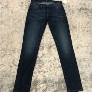 NWT 7 for All Mankind Skinny Jeans Roxanne Sz 27